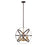 Z-Lite Cavallo 5 Light Pendant, Hammered Bronze/Olde Brass - 463-18HBRZ-OBR
