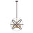 Z-Lite Cavallo 6 Light Pendant, Hammered Bronze/Olde Brass - 463-24HBRZ-OBR