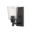 Z-Lite Bohin 1 Light Wall Sconce, Matte Black/Seedy - 464-1S-MB