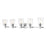 Z-Lite Bohin 5 Light Vanity in Chrome/Clear Seedy