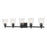 Z-Lite Bohin 5 Light Vanity, Matte Black/Seedy - 464-5V-MB