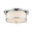 Z-Lite Savannah 2 Light Flush Mount, Chrome/Matte Opal - 465F14-CH