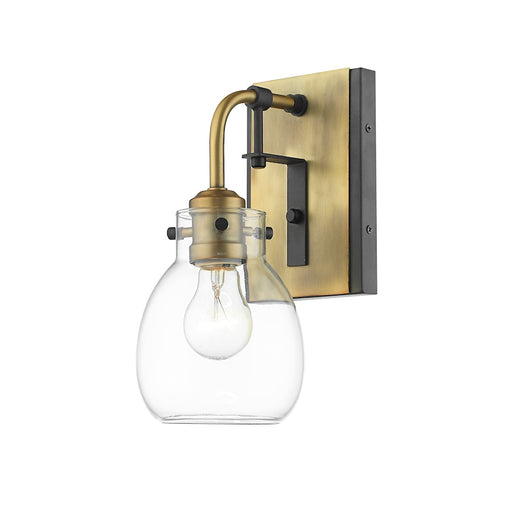 Z-Lite Kraken Wall Sconce, Matte Black