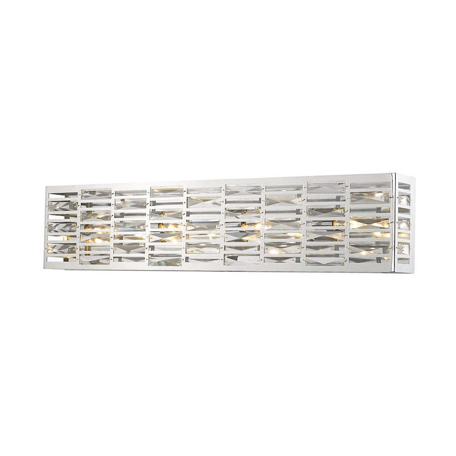 Z-Lite 4 Light Cronise 36" Vanity, Chrome