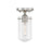 Z-Lite Delaney 1 Light 10.5" Flush Mount, Clear