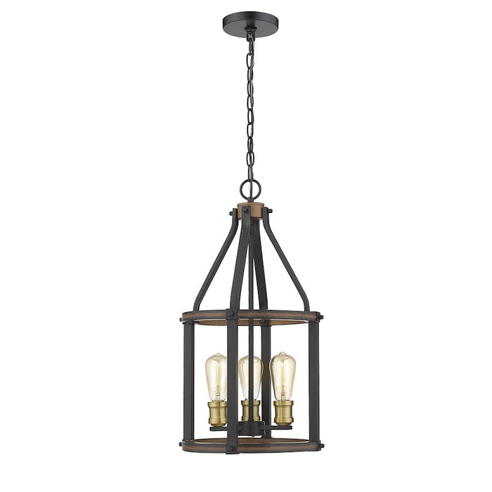 Z-Lite Kirkland Pendant, Ashen