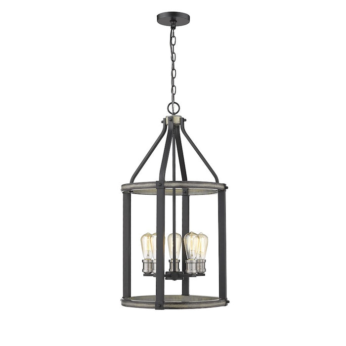 Z-Lite Kirkland Pendant, Ashen