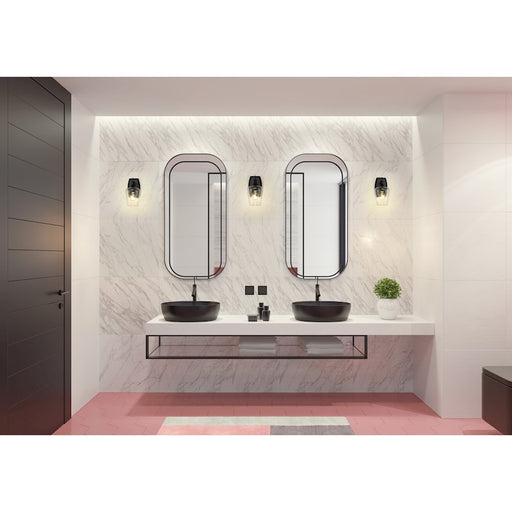 Z-Lite Joliet 1 Light Wall Sconce, Matte Black