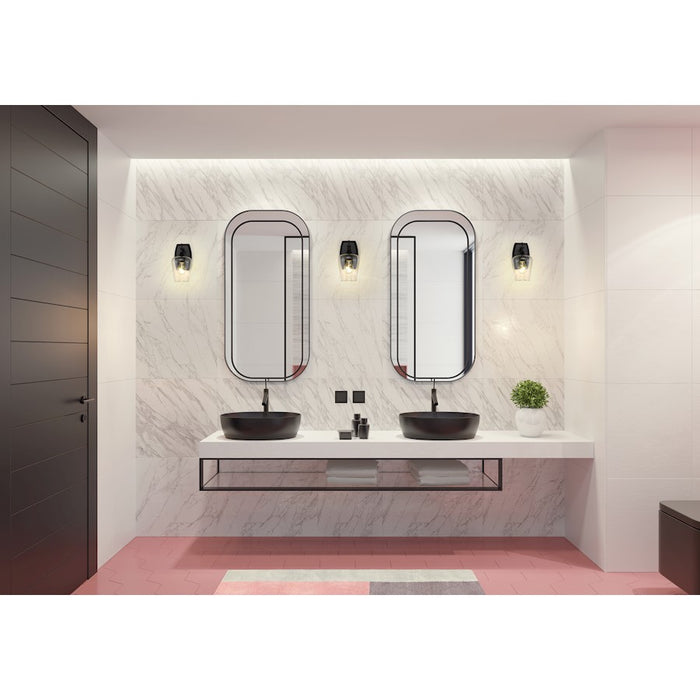 Z-Lite Joliet 1 Light Wall Sconce, Matte Black