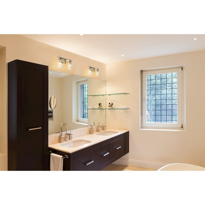 Z-Lite Joliet 2 Light Vanity, Brushed Nickel