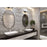 Z-Lite Joliet 3 Light Vanity, Matte Black