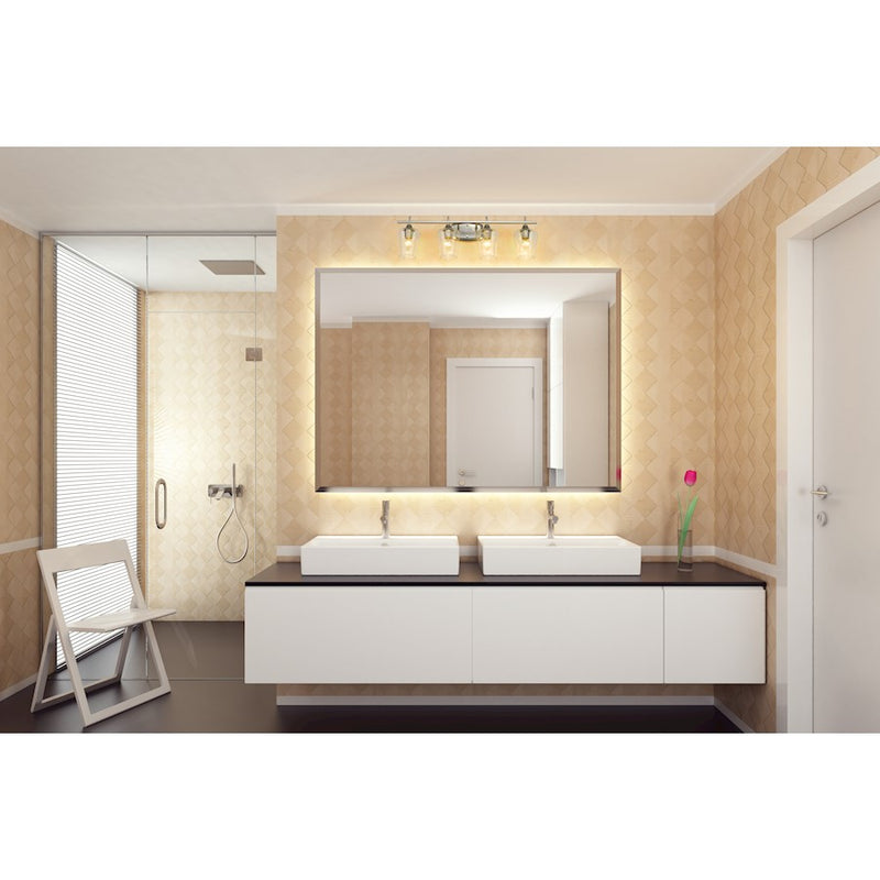 Z-Lite Joliet 4 Light Vanity, Brushed Nickel