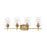 Z-Lite Joliet 4 Light Vanity, Olde Brass - 473-4V-OBR