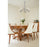 Z-Lite Joliet 5 Light Chandelier, Brushed Nickel