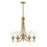 Z-Lite Joliet 5 Light Chandelier, Olde Brass - 473-5OBR