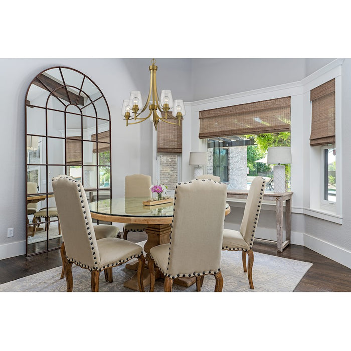 Z-Lite Joliet 5 Light Chandelier, Olde Brass