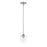 Z-Lite Joliet 1 Light Mini Pendant, Brushed Nickel - 473MP-BN