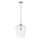 Z-Lite Joliet 1 Light 16.25" Pendant, Brushed Nickel/Clear