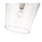 Z-Lite Joliet 1 Light 12.25" Pendant, Brushed Nickel/Clear