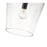 Z-Lite Joliet 1 Light 12.25" Pendant, Matte Black/Clear