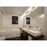 Z-Lite Jackson 3 Light Vanity, Brushed Nickel/Matte Black