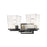 Z-Lite Bleeker Street 2 Light Vanity, Matte Black/Brushed Nickel - 475-2V-MB-BN