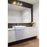 Z-Lite Bleeker Street 3 Light Vanity, Matte Black/Brushed Nickel