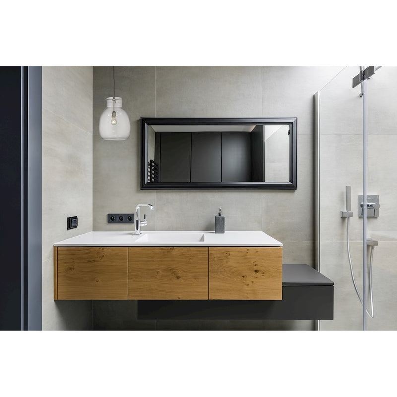 Z-Lite Bella 1 Light Pendant, Matte Black/Brushed Nickel