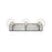Z-Lite Parsons 3 Light Vanity, Matte Black/Brushed Nickel/Clear