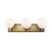 Z-Lite Parsons 3 Light Vanity, Matte Black/Olde Brass/Opal