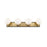 Z-Lite Parsons 4 Light Vanity, Matte Black/Olde Brass/Opal
