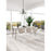 Z-Lite Parsons 6 Light Chandelier, Matte Black/Brushed Nickel/Clear