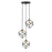 Z-Lite Vertical 3 Light 11" Pendant, Bronze/Olde Brass -478-3BRZ-OBR