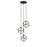 Z-Lite Vertical 3 Light 11" Pendant, Bronze/Olde Brass -478-3BRZ-OBR