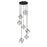 Z-Lite Vertical 7 Light 11" Pendant, Bronze/Olde Brass -478-7BRZ-OBR