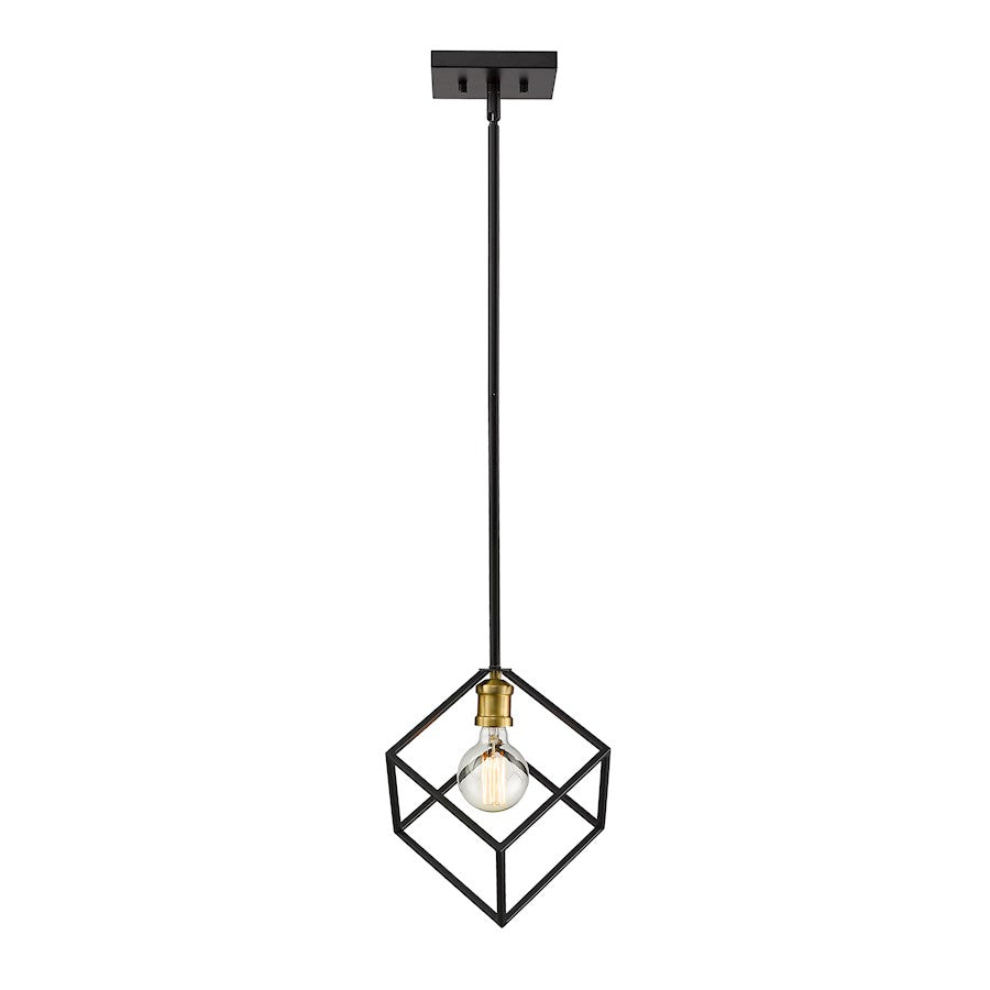 Z-Lite Vertical 1 Light 12.5" Pendant