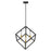 Z-Lite Vertical 4 Light 25.75" Pendant, Bronze/Olde Brass -478P24-BRZ-OBR