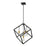 Z-Lite Vertical 4 Light 25.75" Pendant, Bronze/Olde Brass -478P24-BRZ-OBR