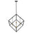 Z-Lite Vertical 4 Light 36.5" Pendant, Bronze/Olde Brass -478P34-BRZ-OBR