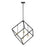 Z-Lite Vertical 4 Light 36.5" Pendant, Bronze/Olde Brass -478P34-BRZ-OBR