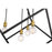 Z-Lite Vertical 4 Light 36.5" Pendant, Bronze/Olde Brass -478P34-BRZ-OBR