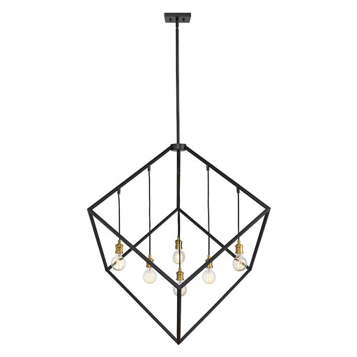 Z-Lite Vertical 7 Light 47" Pendant