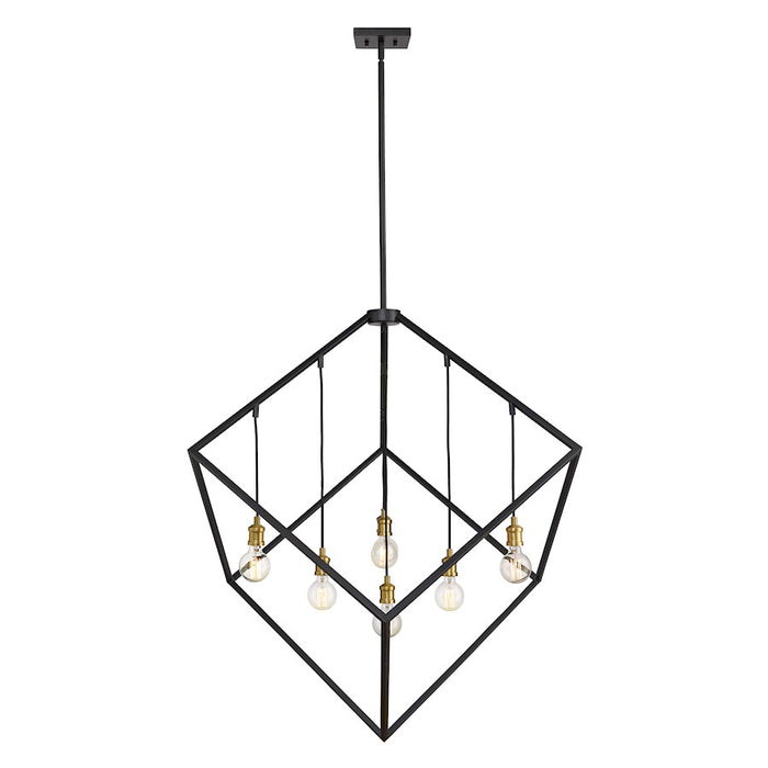 Z-Lite Vertical 7 Light 47" Pendant