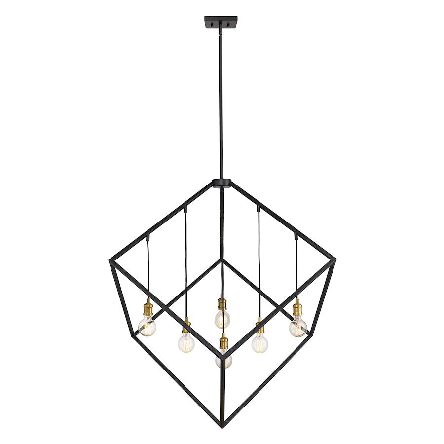 Z-Lite Vertical 7 Light 47" Pendant