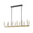 Z-Lite Haylie 12 Light 134" Island/Billiard, Black/Olde Brass -479-12L-MB-OBR