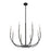 Z-Lite Haylie 8 Light 109.25" Chandelier, Matte Black/Brushed Nickel -479-8MB-BN