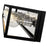 Z-Lite Kube 5 Light Vanity, Matte Black/Brushed Nickel