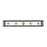 Z-Lite Kube 5 Light Vanity, Matte Black/Chrome