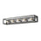 Z-Lite Kube 5 Light Vanity, Matte Black/Chrome
