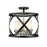 Z-Lite Malcalester 4 Light 15" Semi Flush